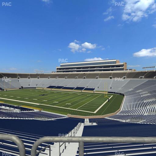 Notre Dame Stadium - Section 124 Seat View