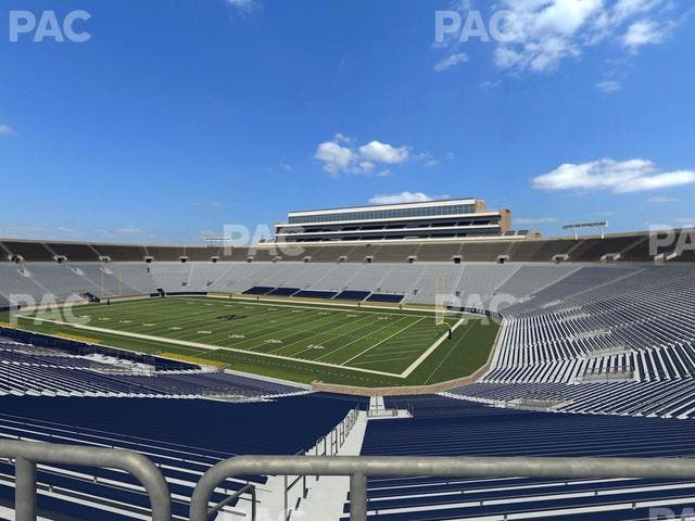 Notre Dame Stadium - Section 124 Seat View
