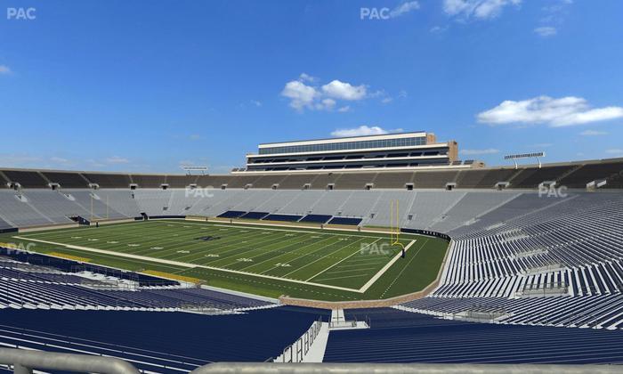 Notre Dame Stadium - Section 124 Seat View