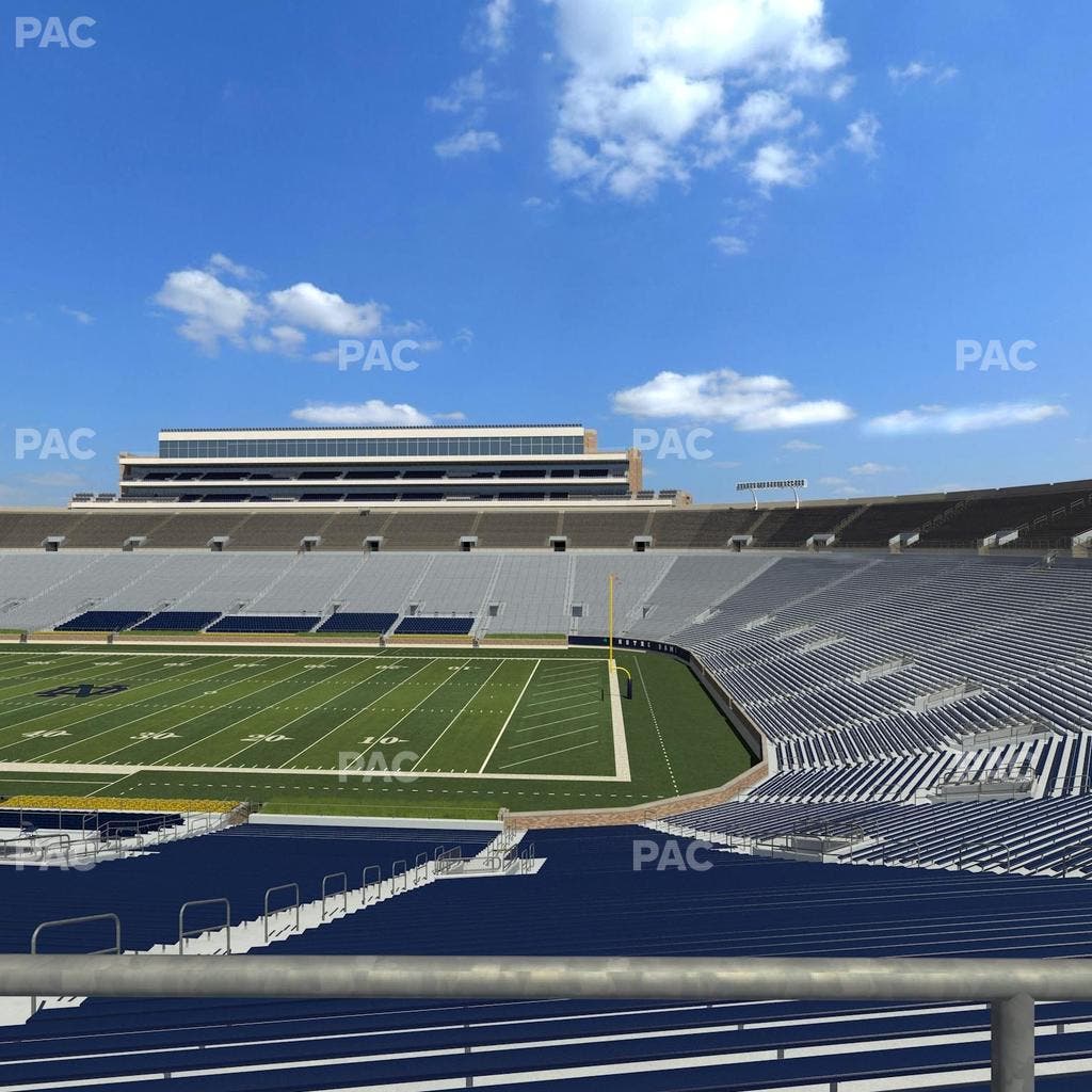 Notre Dame Stadium - Section 125 Seat View