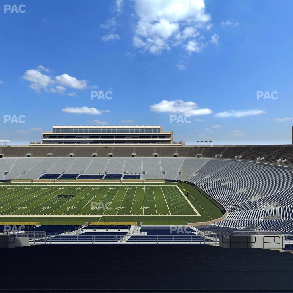 Notre Dame Stadium - Section 126 Seat View