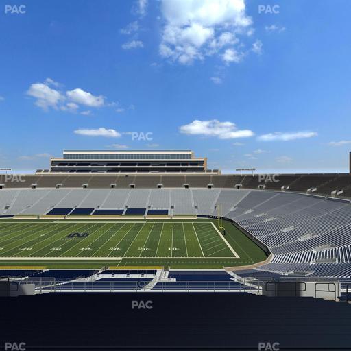 Notre Dame Stadium - Section 126 Seat View