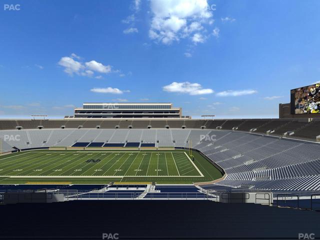 Notre Dame Stadium - Section 126 Seat View