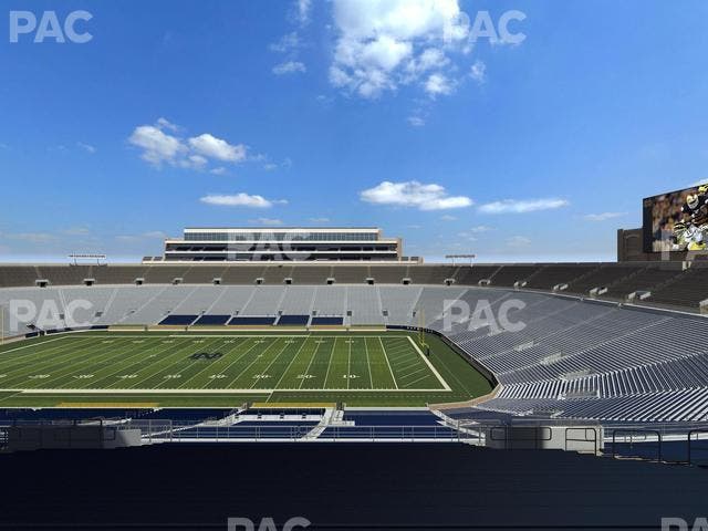 Notre Dame Stadium - Section 126 Seat View