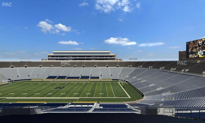 Notre Dame Stadium - Section 126 Seat View