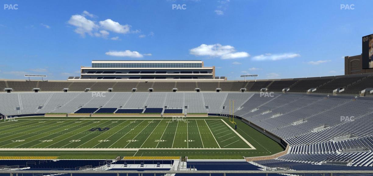 Notre Dame Stadium - Section 126 Seat View