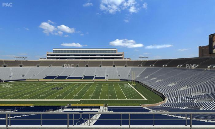 Notre Dame Stadium - Section 126 Seat View