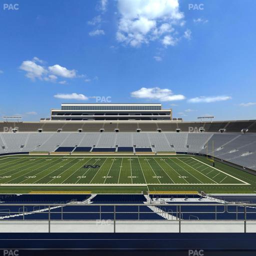 Notre Dame Stadium - Section 127 Seat View