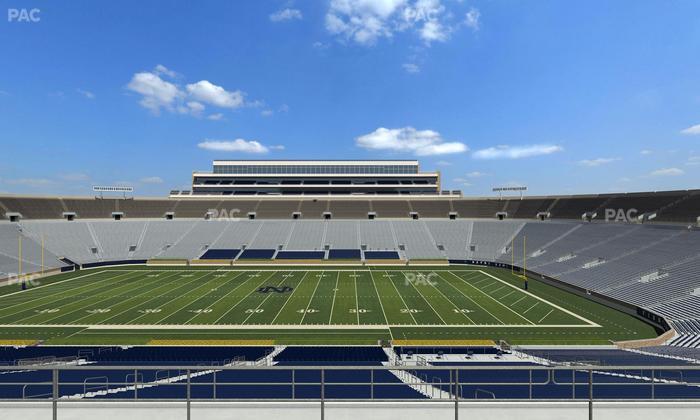Notre Dame Stadium - Section 127 Seat View