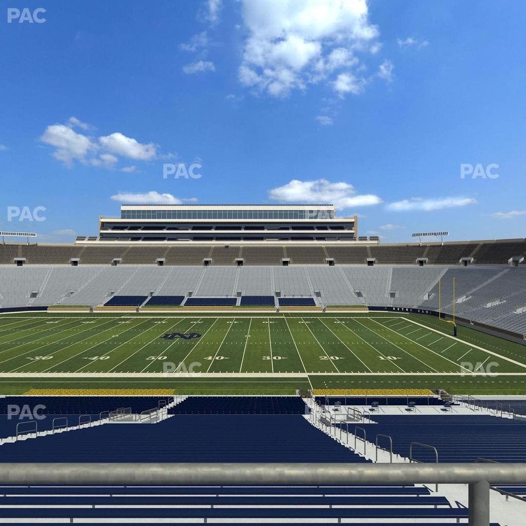 Notre Dame Stadium - Section 127 Seat View