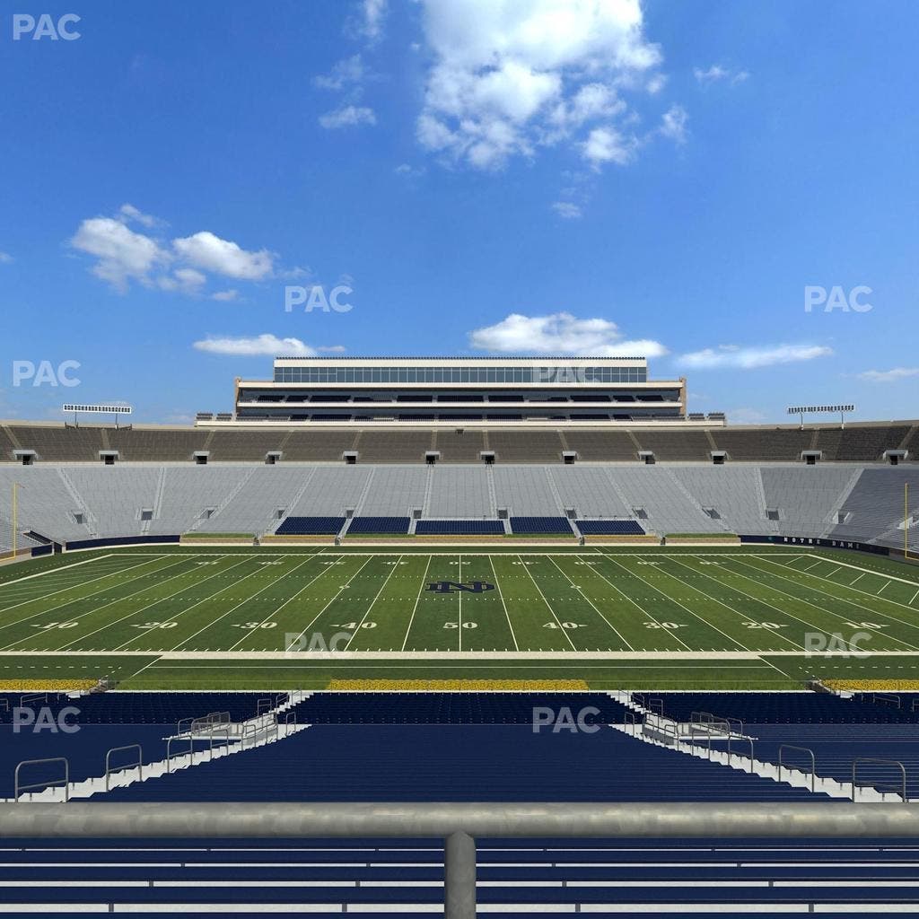 Notre Dame Stadium - Section 128 Seat View