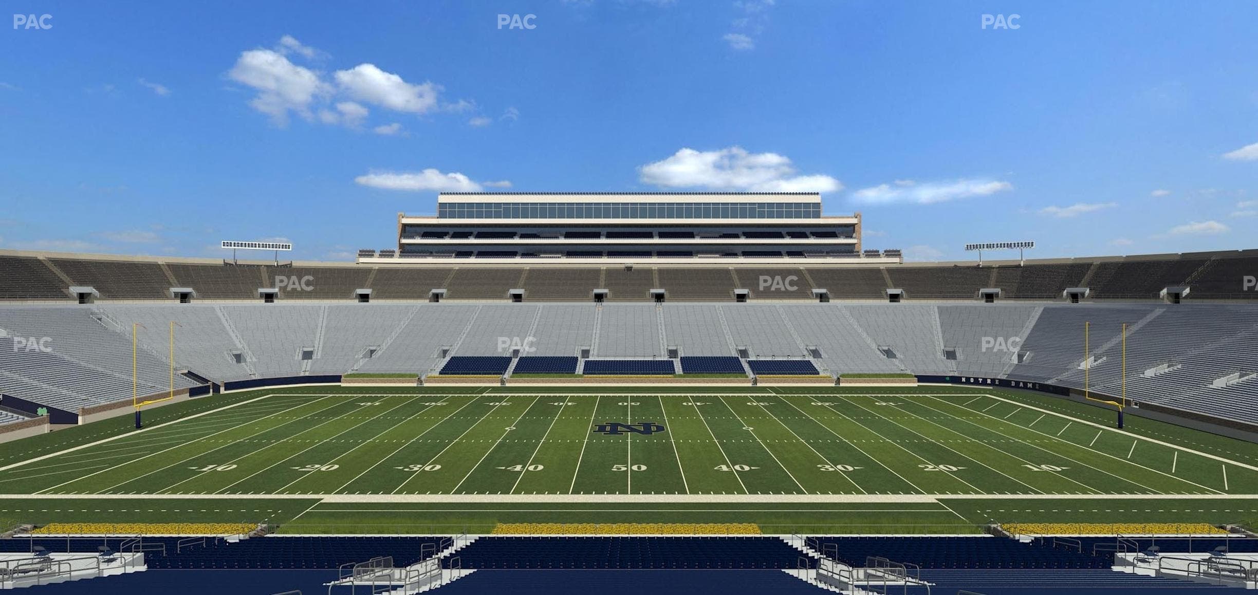Notre Dame Stadium - Section 128 Seat View