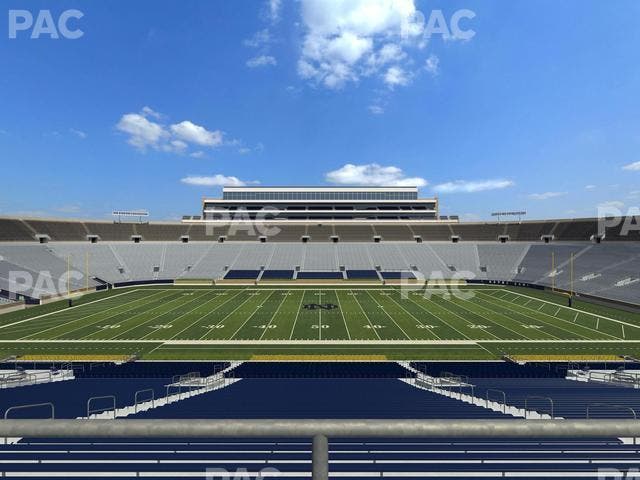 Notre Dame Stadium - Section 128 Seat View
