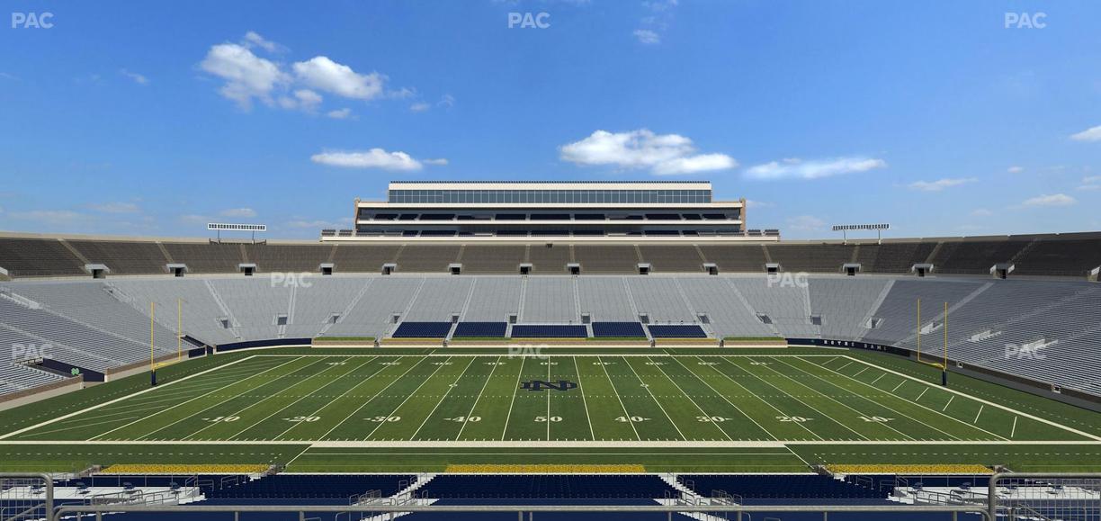 Notre Dame Stadium - Section 128 Seat View