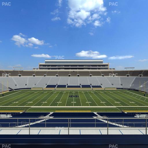Notre Dame Stadium - Section 128 Seat View