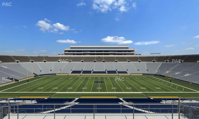 Notre Dame Stadium - Section 128 Seat View