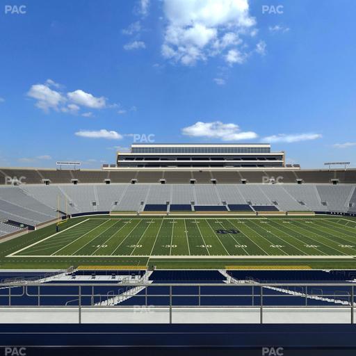 Notre Dame Stadium - Section 129 Seat View