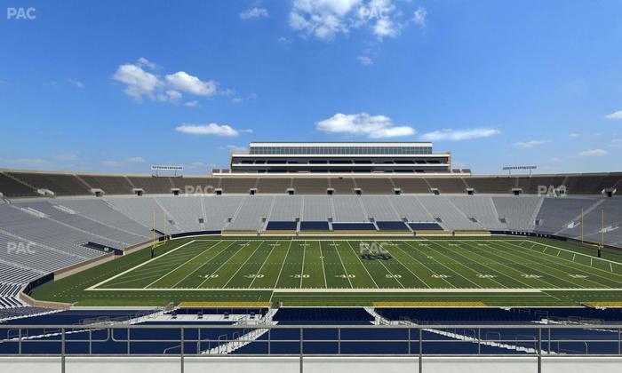 Notre Dame Stadium - Section 129 Seat View