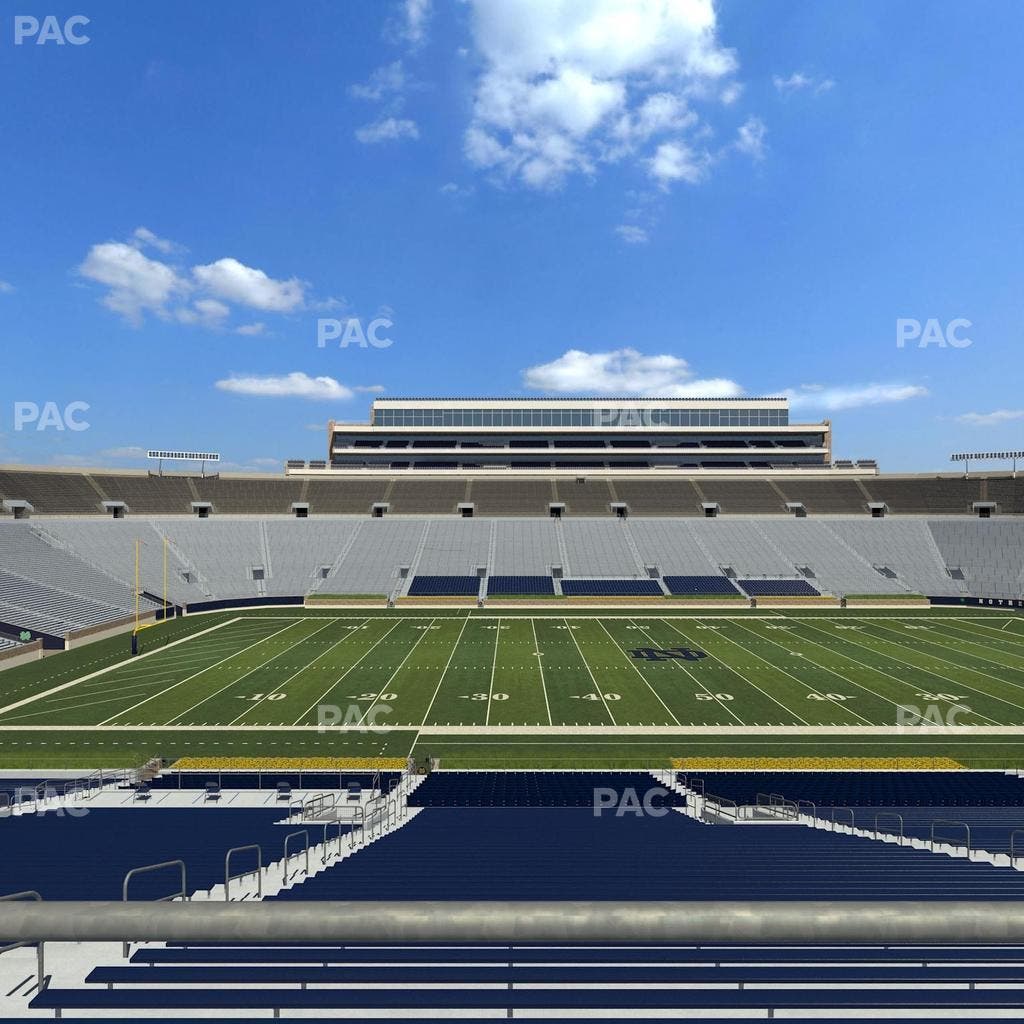 Notre Dame Stadium - Section 129 Seat View