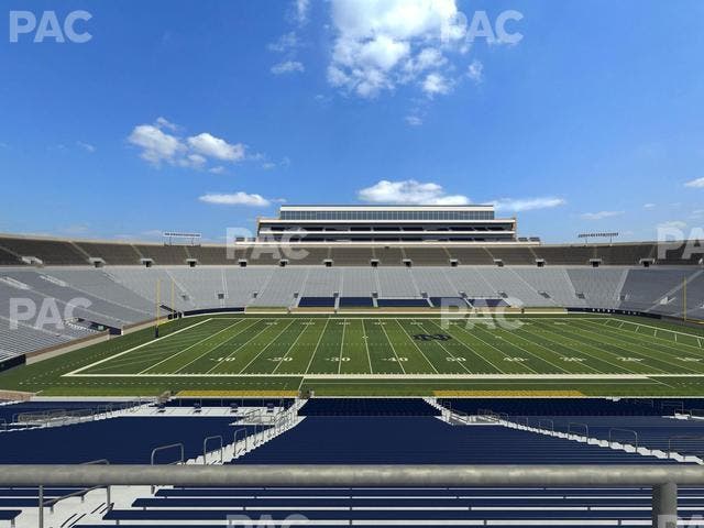 Notre Dame Stadium - Section 129 Seat View