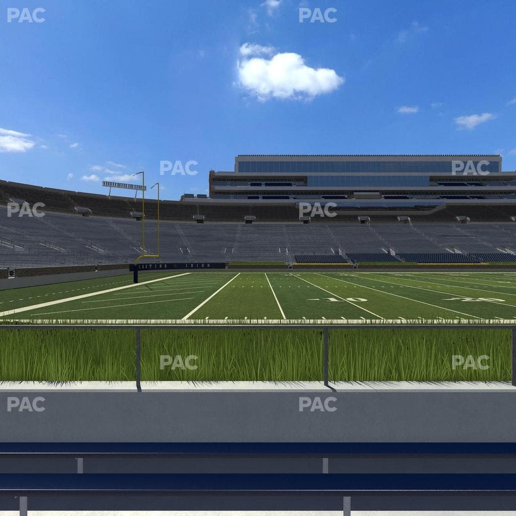 Notre Dame Stadium - Section 13 Seat View
