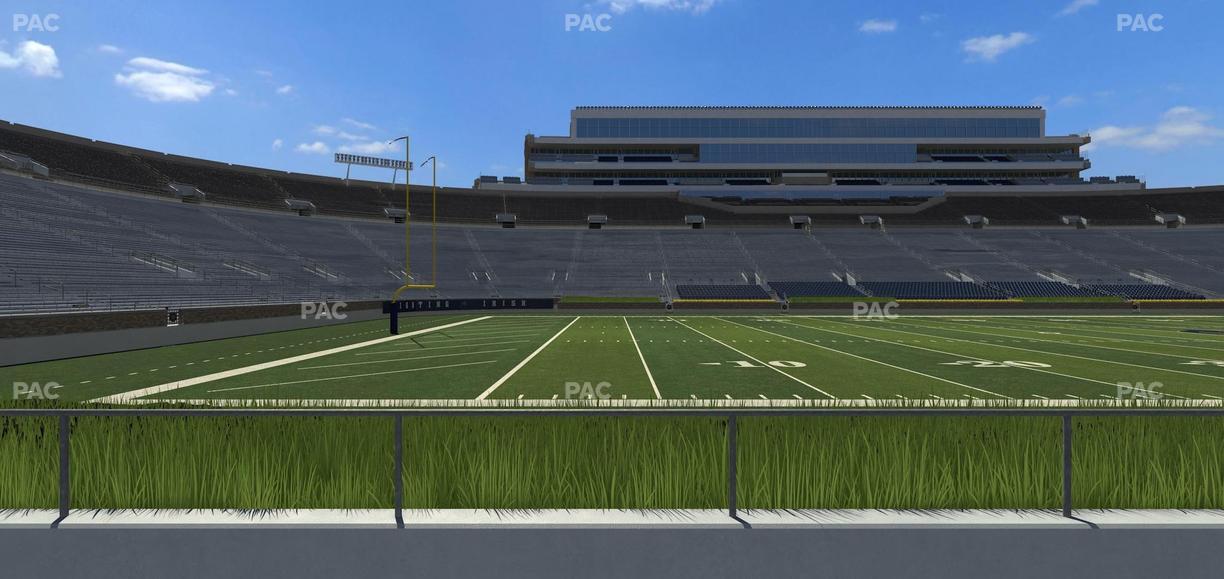 Notre Dame Stadium - Section 13 Seat View