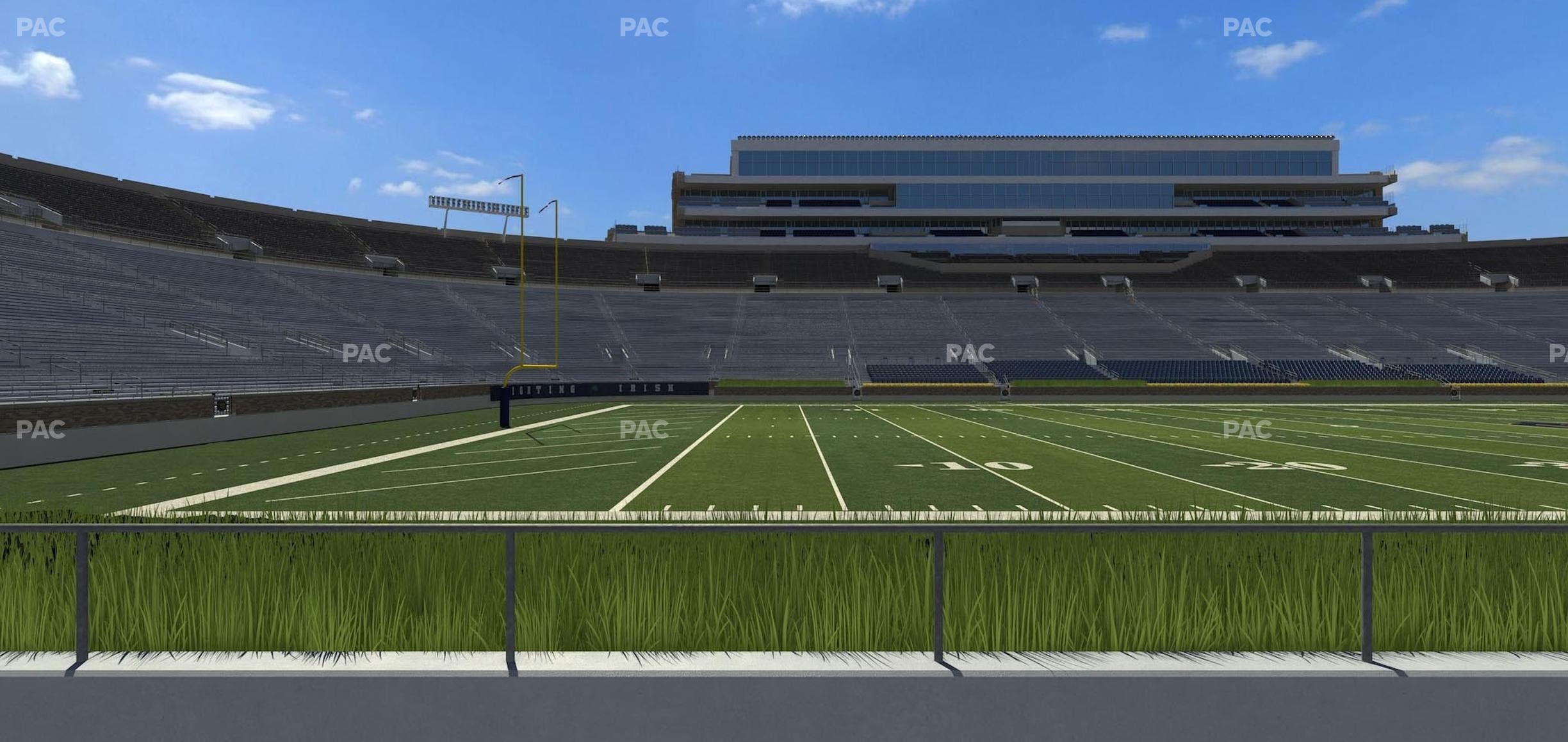 Notre Dame Stadium - Section 13 Seat View