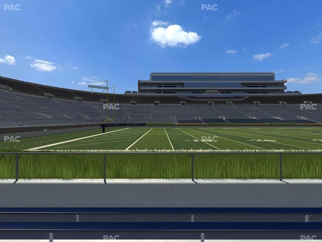Notre Dame Stadium - Section 13 Seat View