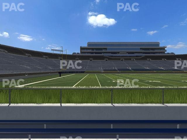 Notre Dame Stadium - Section 13 Seat View