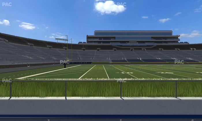 Notre Dame Stadium - Section 13 Seat View