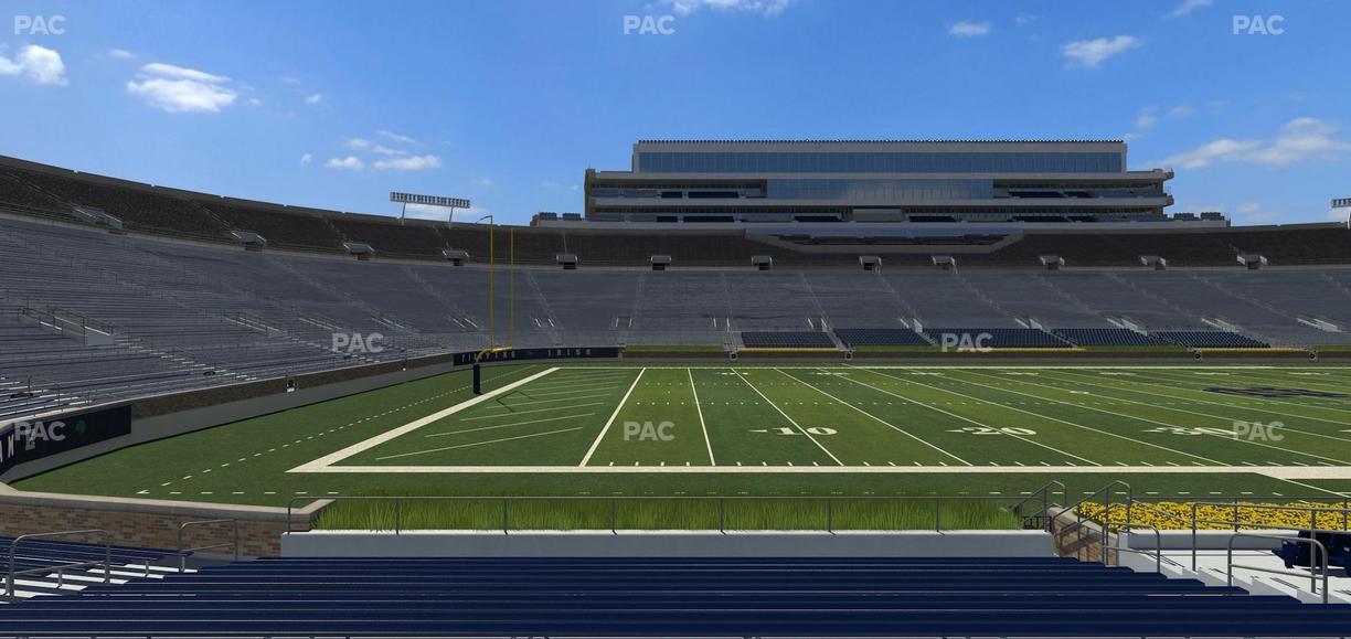 Notre Dame Stadium - Section 13 Seat View