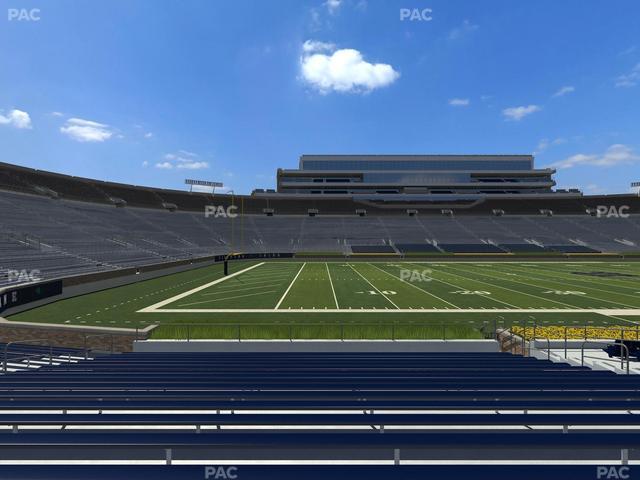 Notre Dame Stadium - Section 13 Seat View