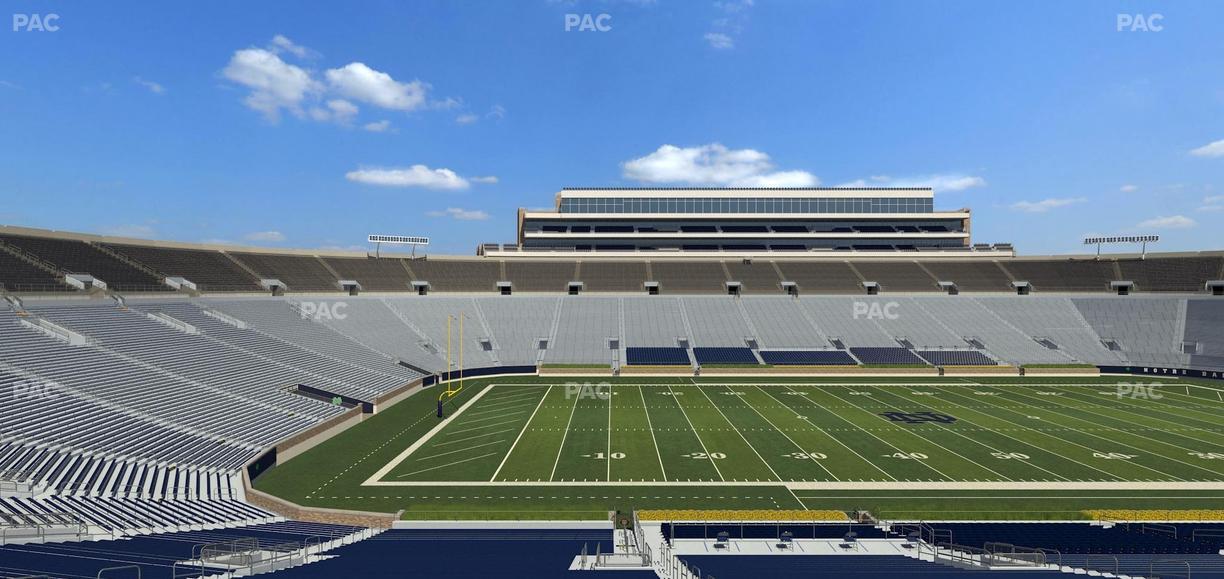 Notre Dame Stadium - Section 130 Seat View