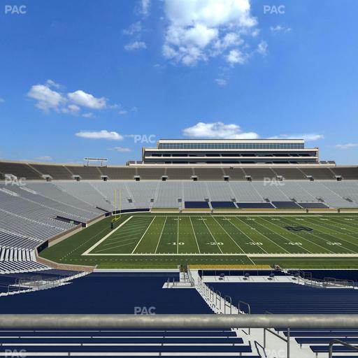 Notre Dame Stadium - Section 130 Seat View