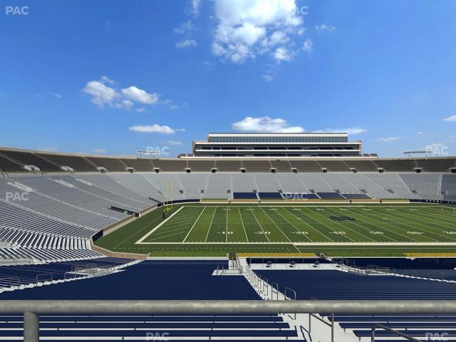 Notre Dame Stadium - Section 130 Seat View