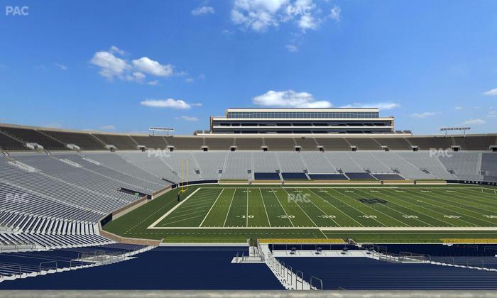 Notre Dame Stadium - Section 130 Seat View