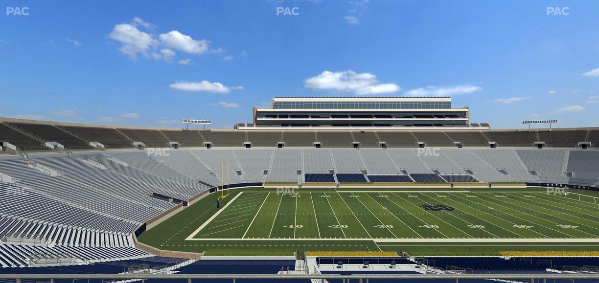 Notre Dame Stadium - Section 130 Seat View