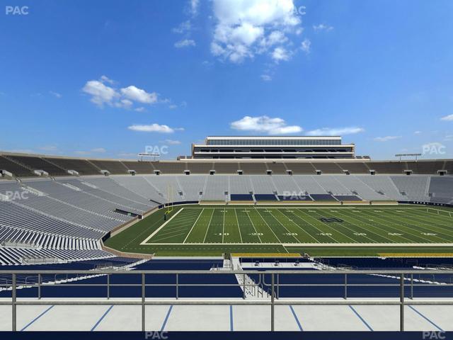 Notre Dame Stadium - Section 130 Seat View
