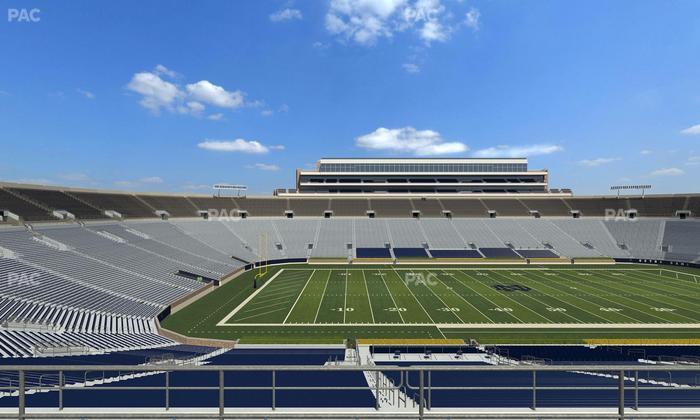 Notre Dame Stadium - Section 130 Seat View