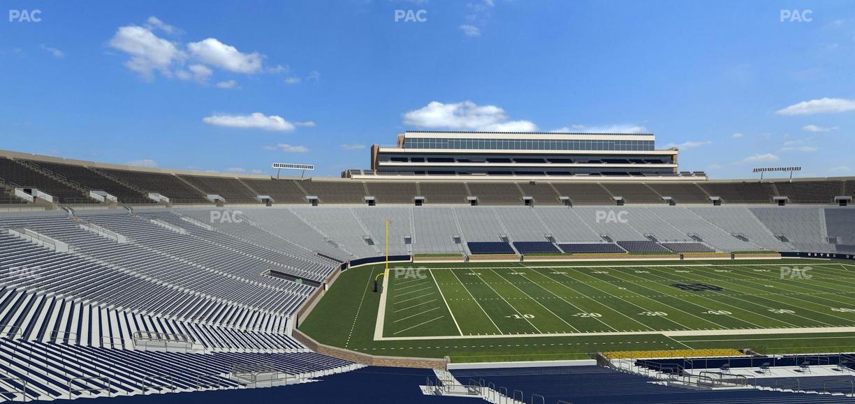 Notre Dame Stadium - Section 131 Seat View