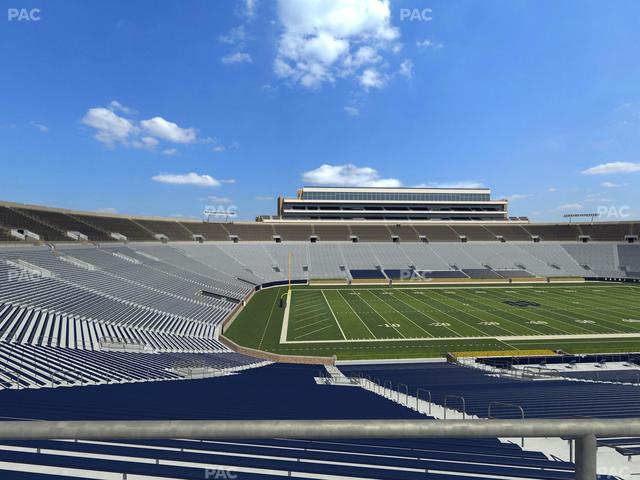 Notre Dame Stadium - Section 131 Seat View