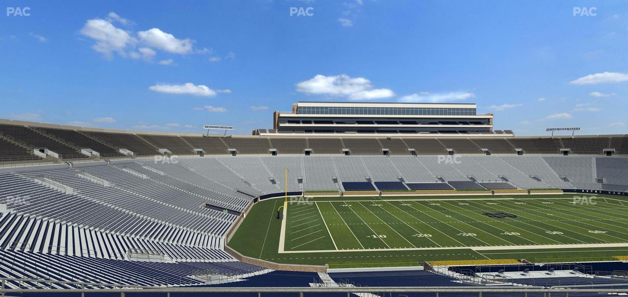 Notre Dame Stadium - Section 131 Seat View