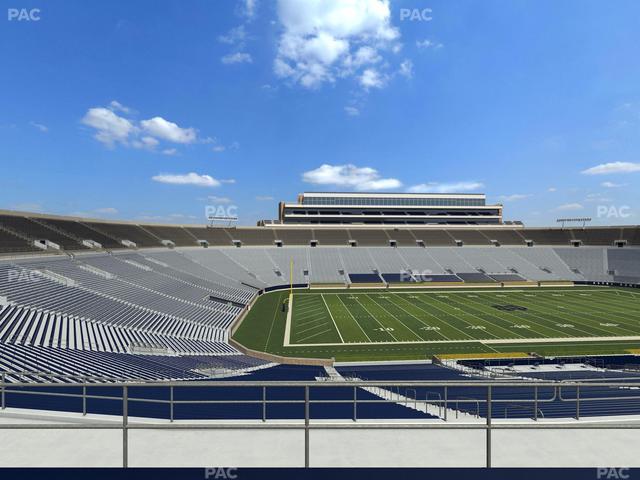 Notre Dame Stadium - Section 131 Seat View