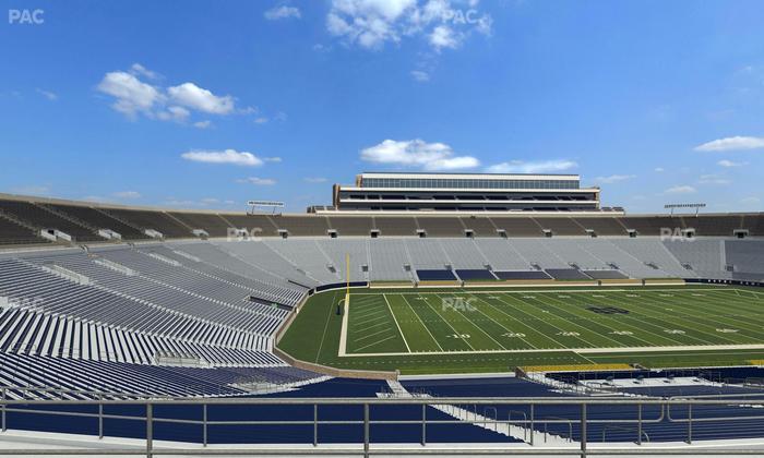 Notre Dame Stadium - Section 131 Seat View