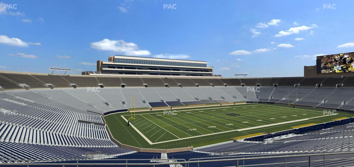 Notre Dame Stadium - Section 132 Seat View