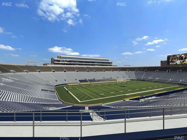 Notre Dame Stadium - Section 132 Seat View