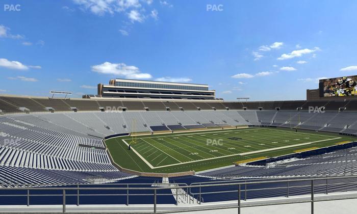 Notre Dame Stadium - Section 132 Seat View