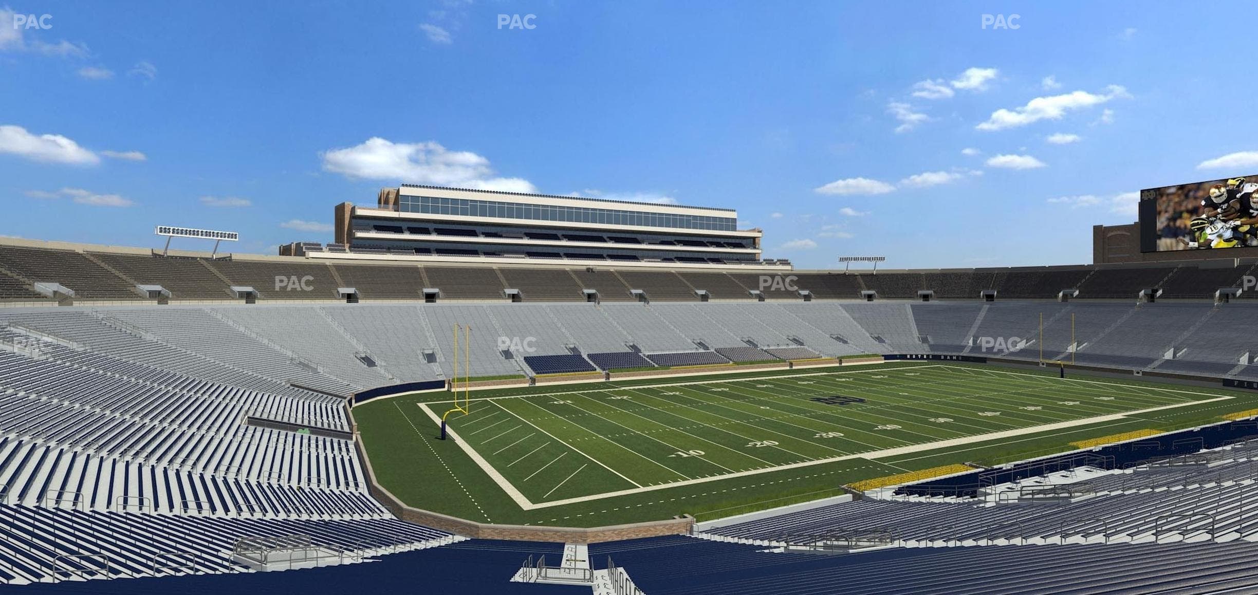 Notre Dame Stadium - Section 132 Seat View