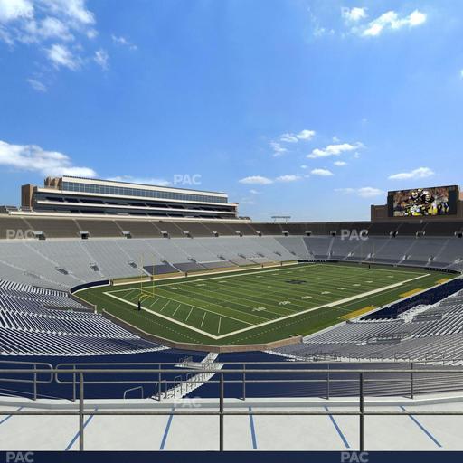 Notre Dame Stadium - Section 133 Seat View