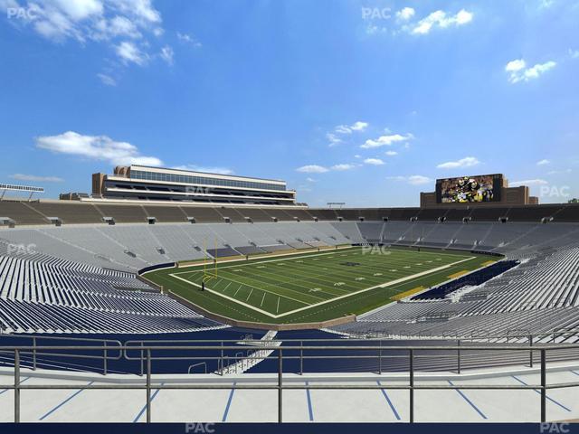 Notre Dame Stadium - Section 133 Seat View